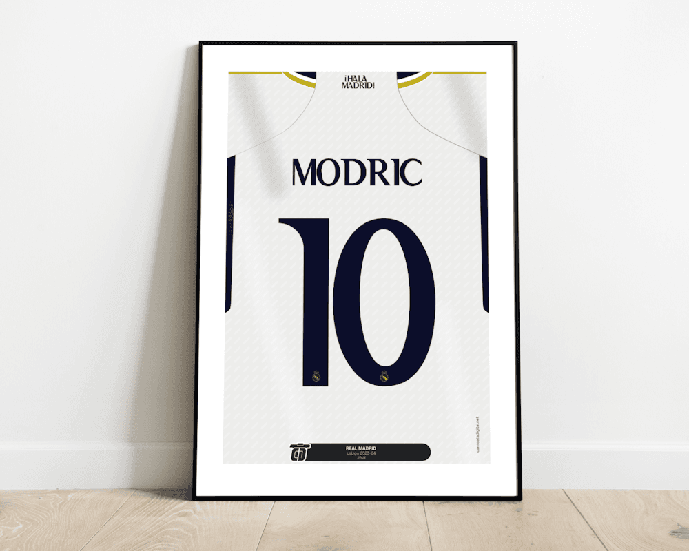 Poster Luka Modric Real Madrid 2023-24